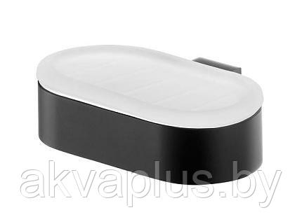 Мыльница Bisk Futura Black 02954 - фото 1 - id-p49455484