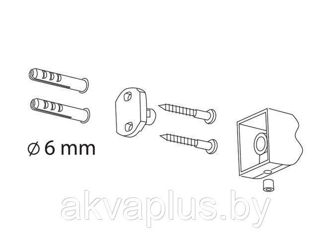 Дозатор для жидкого мыла Bisk Futura BLACK 02953 - фото 2 - id-p49455487