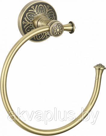 Держатель для полотенец кольцевой бронза Savol S-005863C