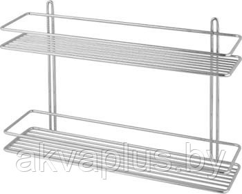 Полка прямоугольная двойная D-0005/4071 - фото 1 - id-p141280267