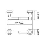 Держатель для туалетной бумаги Wasserkraft Isen K-4022, фото 2