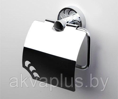 Держатель туалетной бумаги с крышкой WasserKraft ISEN K-4025 - фото 1 - id-p66826658