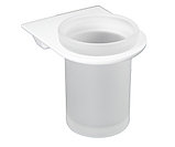 Стакан для зубных щеток стеклянный WasserKraft Kammel K-8328WHITE, фото 3