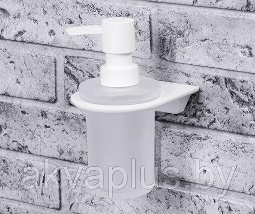 Дозатор для жидкого мыла Wasserkraft Kammel K-8399White - фото 1 - id-p49455600