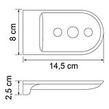 Мыльница решетка Wasserkraft Kammel K-8369White, фото 2