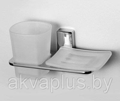 Держатель стакана и мыльницы Wasserkraft Leine K-5026 - фото 1 - id-p49455443