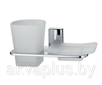 Держатель стакана и мыльницы Wasserkraft Leine K-5026 - фото 2 - id-p49455443