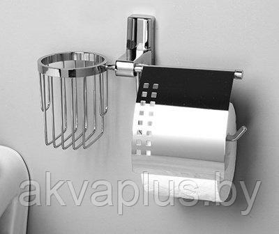 Держатель для туалетной бумаги и освежителя Wasserkraft Leine K-5059