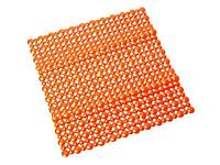 Коврик противоскользящий для ванны 53x53 см Bolle orange WESS