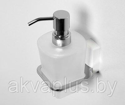 Дозатор жидкого мыла Wasser Kraft Leine White K-5099White