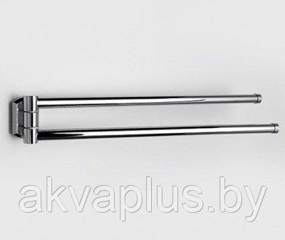 ODER Wasser Kraft Полотенцедержатель рога двойные хром К-3031