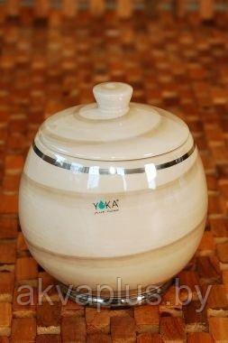 Коллекция MAKADI Beige баночка косметическая