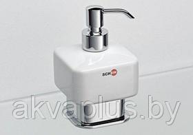Дозатор жидкого мыла настольный керамика куб Schein серия Allom 222D-ST