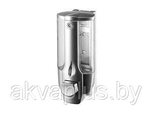 Дозатор для жидкого мыла к стене BISK F 350 72067 (металлик) 350 мл матовый (тип F) - фото 1 - id-p49455732