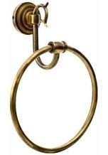 Полотенцедержатель кольцо Fuente Real Hestia бронза
