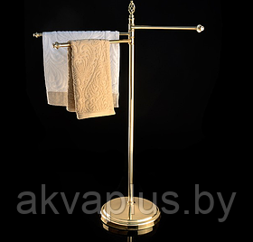 Стойка WESS на пол для полотенца Borodinare (золото) S02-07
