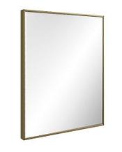 Зеркало D15 80x80 в рамке бронзового цвета