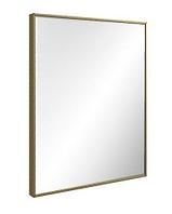 Зеркало D15 80x60 в рамке бронзового цвета