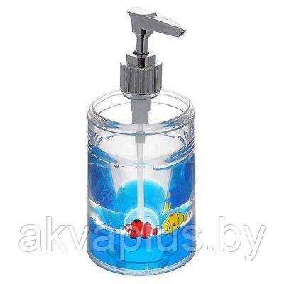 Аксессуары серии РЫБКИ (синие) дозатор для жидкого мыла - фото 1 - id-p66825964