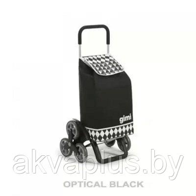 Сумка-тележка на колесах Gimi Tris Optical black - фото 1 - id-p107321845