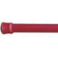 Карниз раздвижной FLORAL-4 (бордовый) 110-200