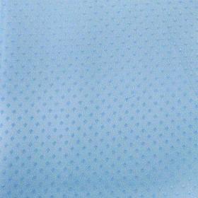 Штора в ванную 180*240 двойная голубая САНАКС