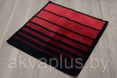 Коврик для ванной комнаты 70x70 см Barra red