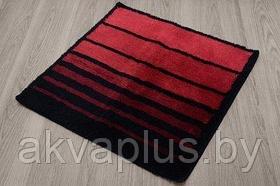 Коврик для ванной комнаты 70x70 см Barra red