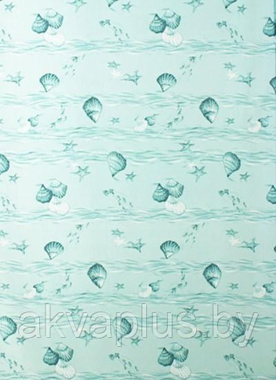 Шторки DUSCHY в мешочке MUSSIA цвет ЗЕЛЁНЫЙ