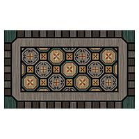 Коврик придверный 46х76 (МЕКСИКАНСКАЯ ПЛИТКА) MEXICAL TILES