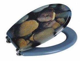 Сиденье унитаза МДФ с рисунком 7128