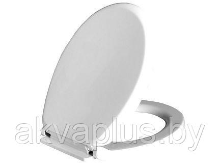 Сиденье унитаза Bisk SMILE плавноопускаемое 05581