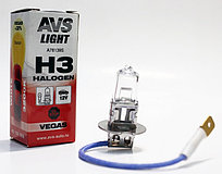 Автомобильная галогенная лампа AVS Vegas H3.12V.55W.1шт.