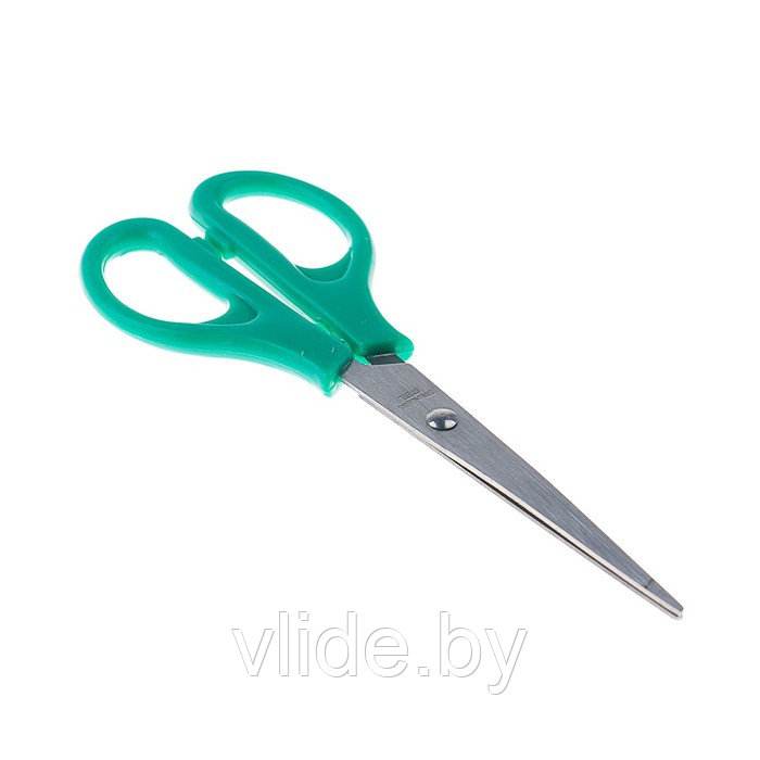 Ножницы канцелярские, 16 см, пластиковые ручки, на блистере, МИКС - фото 3 - id-p141291435