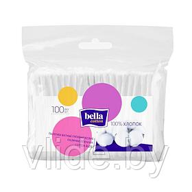 Ватные палочки Bella Cotton, 100 шт. в пакете