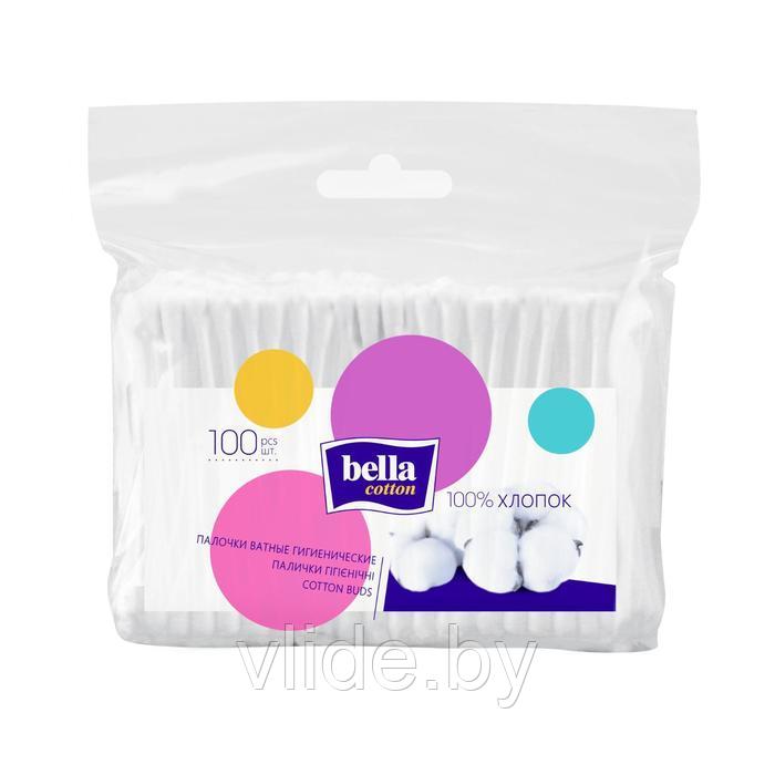 Ватные палочки Bella Cotton, 100 шт. в пакете - фото 1 - id-p141291445