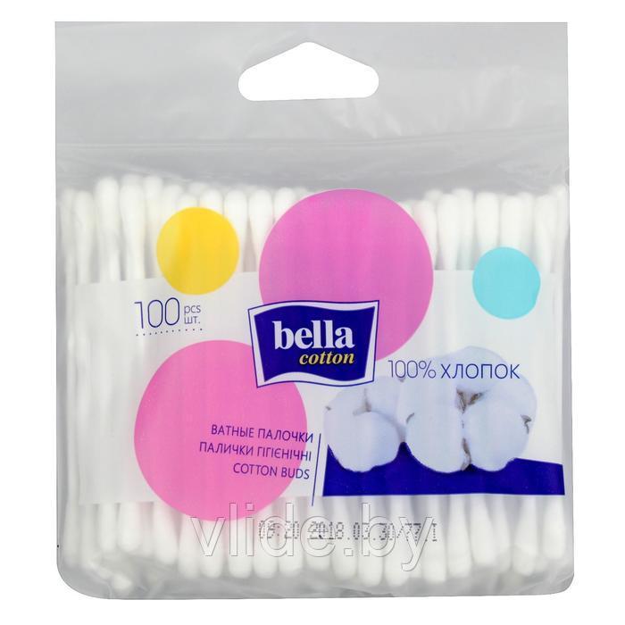 Ватные палочки Bella Cotton, 100 шт. в пакете - фото 2 - id-p141291445