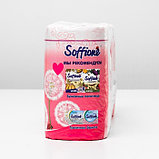 Туалетная бумага Soffione Decoro Pink, 2 слоя, 8 рулонов, фото 4