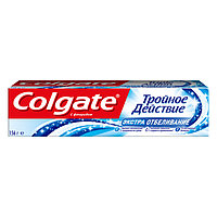 Зубная паста Colgate «Тройное действие», экстра отбеливание, 100 мл