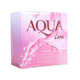 Туалетная вода женская Aqua, Love, 100 мл