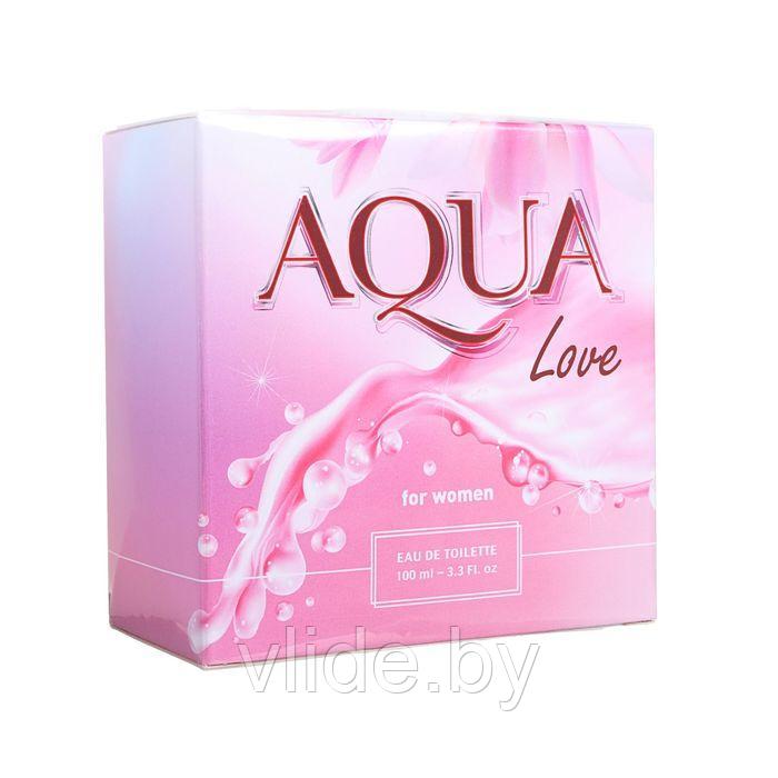 Туалетная вода женская Aqua, Love, 100 мл - фото 3 - id-p141291544