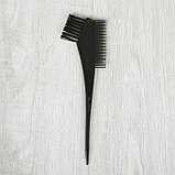 Расчёска для окрашивания, цвет чёрный, фото 4