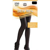 Колготки женские DEA MIA WOOL 350 ден, цвет чёрный, р-р 2