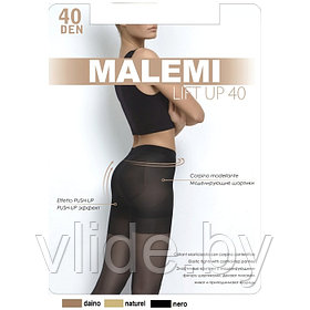 Колготки женские MALEMI Lift Up 40 den, цвет чёрный (nero), размер 3М