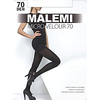 Колготки женские MALEMI Micro Velour 70 цвет чёрный (nero), р-р 3М