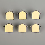 Набор крючков на липучке «Дом», 6 шт, металлические, фото 2