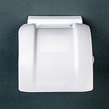 Держатель для туалетной бумаги, цвет белый, фото 2
