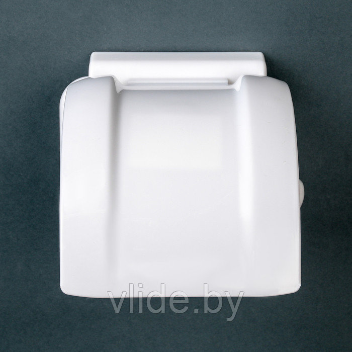 Держатель для туалетной бумаги, цвет белый - фото 2 - id-p141295850
