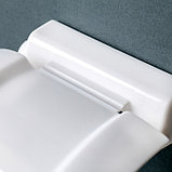 Держатель для туалетной бумаги, цвет белый, фото 3