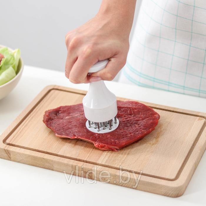 Тендерайзер для мяса «Гриль», 12 см, цвет белый - фото 5 - id-p141291803